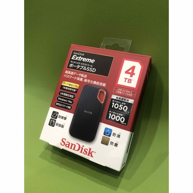 最大80％オフ！ - SanDisk 動作確認のみ□SanDisk SDSSDE61-4T00 4TB