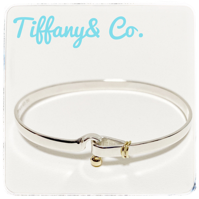 TIFFANY&Co. / ティファニー ■ フック ハート バングル シルバー 18KT ブレスレット / バングル / アンクル / アクセサリー ブランド  [0990010627]