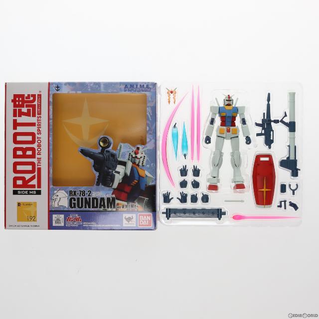 ROBOT魂(SIDE MS) RX-78-2 ガンダム ver. A.N.I.M.E. 機動戦士ガンダム 完成品 可動フィギュア バンダイ