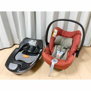 サイベックス(cybex)の美品 Cybex サイベックス AtonQ エイトンQ  Q-FIX ベース(自動車用チャイルドシート本体)