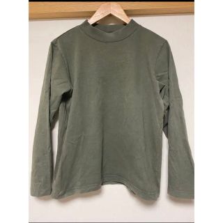 ユニクロ(UNIQLO)のUNIQLO ユニクロ　長袖　グリーン　M(Tシャツ(長袖/七分))