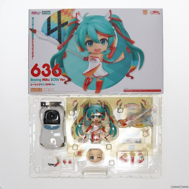 ねんどろいど 636 レーシングミク 2016 Ver. 初音ミクGTプロジェクト 完成品 可動フィギュア GSR&Studie with TeamUKYO 個人スポンサー特典 グッドスマイルレーシング