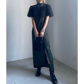 Ameri VINTAGE - AMERI 2WAY VOLUME FRILL BOLERO SET DRESSの通販 by