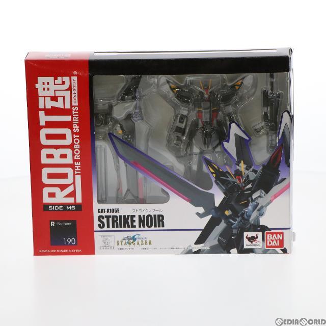 ROBOT魂(SIDE MS) ストライクノワール 機動戦士ガンダムSEED(シード) C.E.73 STARGAZER(スターゲイザー) 完成品 可動フィギュア バンダイ 7