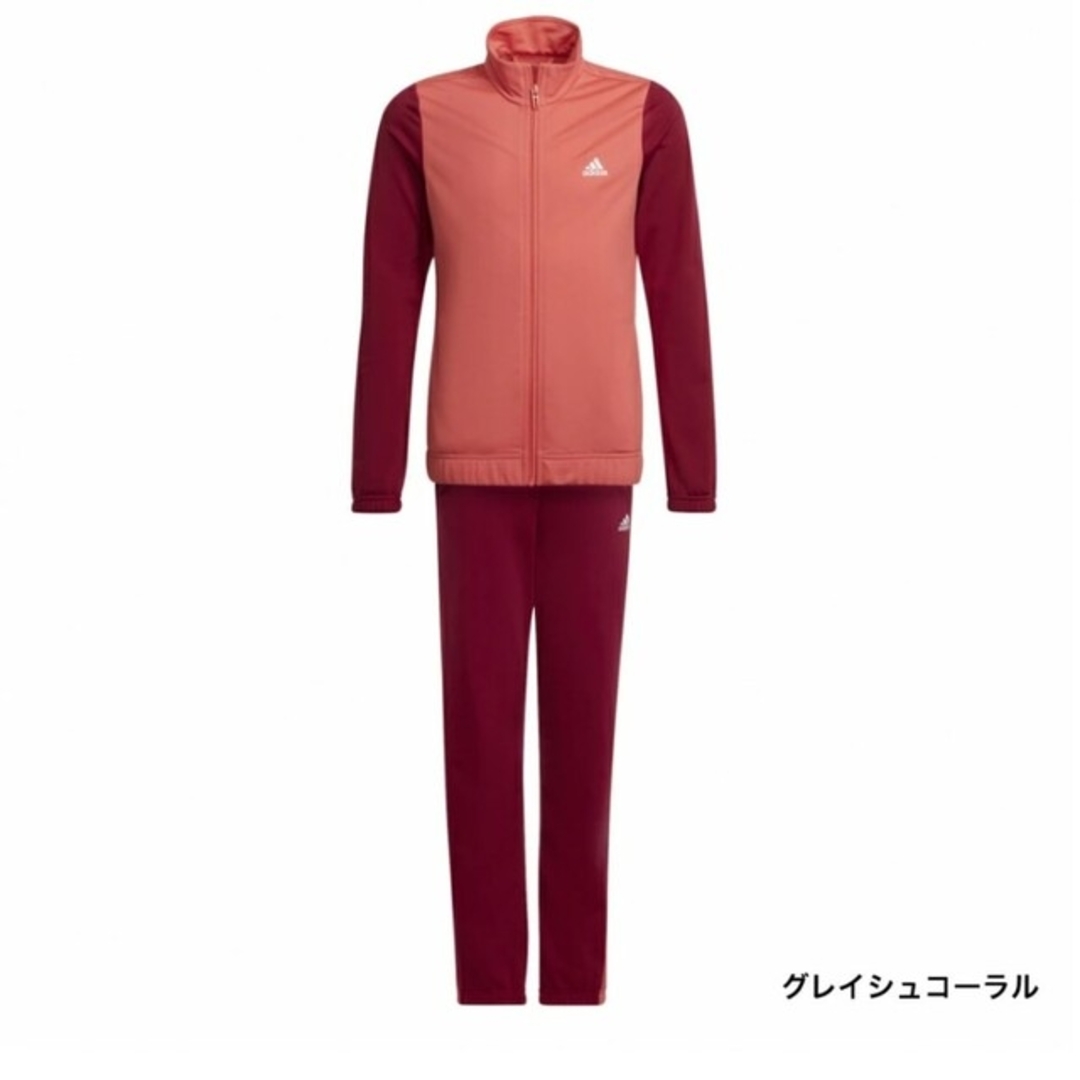 adidas(アディダス)の新品★アディダス ジャージ上下　130 キッズ/ベビー/マタニティのキッズ服女の子用(90cm~)(ジャケット/上着)の商品写真