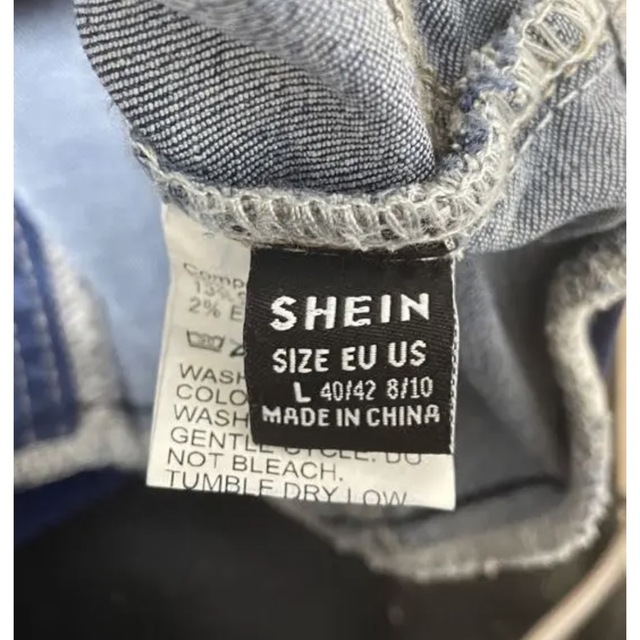 マタニティデニム　SHEIN　Lサイズ レディースのパンツ(デニム/ジーンズ)の商品写真