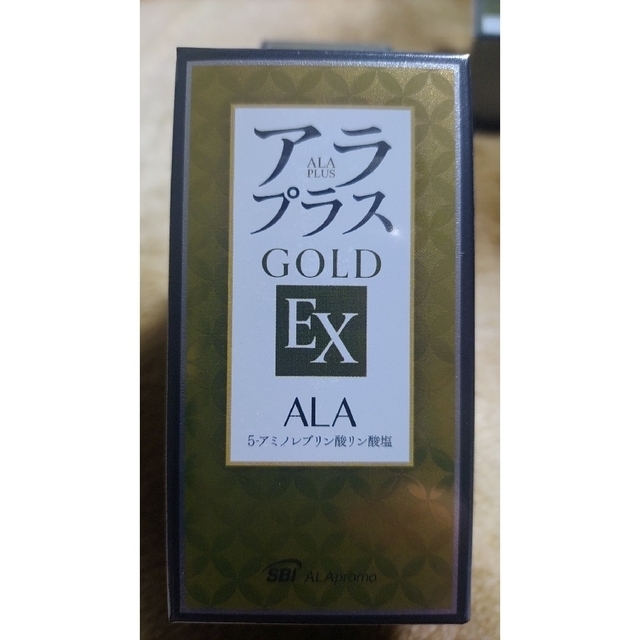 ALA(アラ)のアラプラスGOLD EX(60粒)×4箱SBIアラプロモALAPLUS 食品/飲料/酒の健康食品(その他)の商品写真