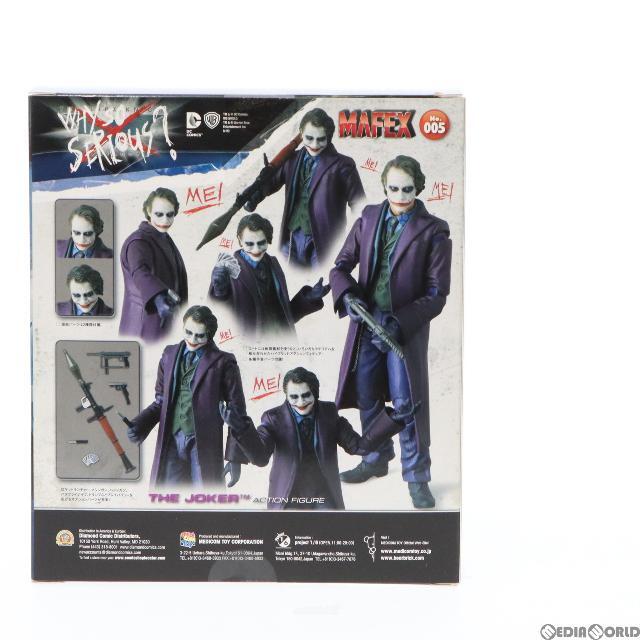 マフェックス No.005 MAFEX THE JOKER(ジョーカー) BATMAN THE DARK KNIGHT(バットマン ダークナイト) 完成品 可動フィギュア メディコム・トイ