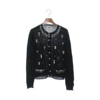 大注目】 【極美品】MUVEIL ミュベール スパンコール花柄丸襟