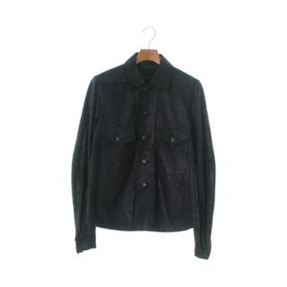 ディーゼルブラックゴールド(DIESEL BLACK GOLD)のDIESEL BLACK GOLD カジュアルシャツ S 黒 【古着】【中古】(シャツ)