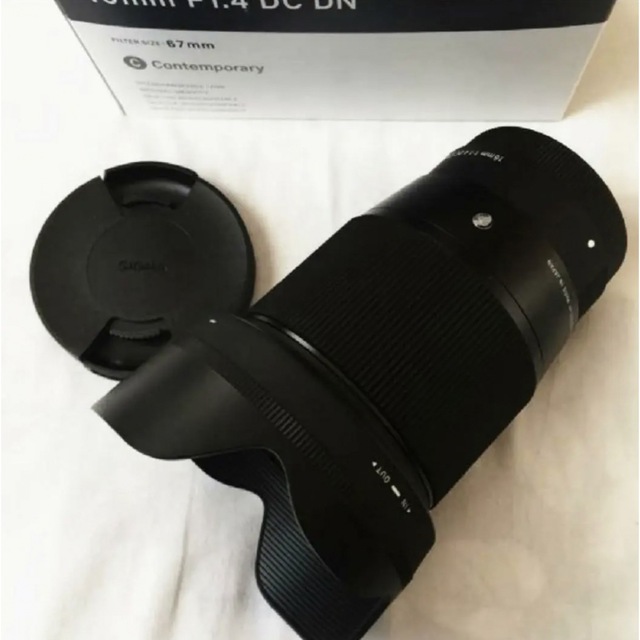 【美品】SIGMA 16mm F1.4 DC DN フード付き