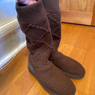 UGG - UGG アグ ニット ロングブーツ 25の通販 by MM's shop|アグなら