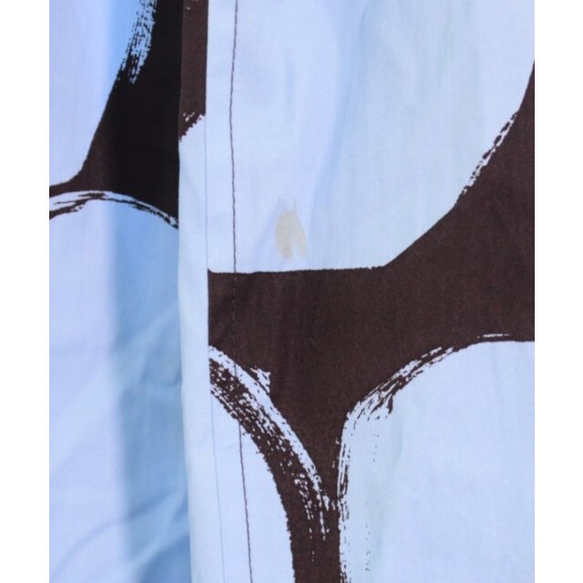 MARNI マルニ ロング・マキシ丈スカート 42(M位) 水色x茶(総柄) 【古着】【中古】