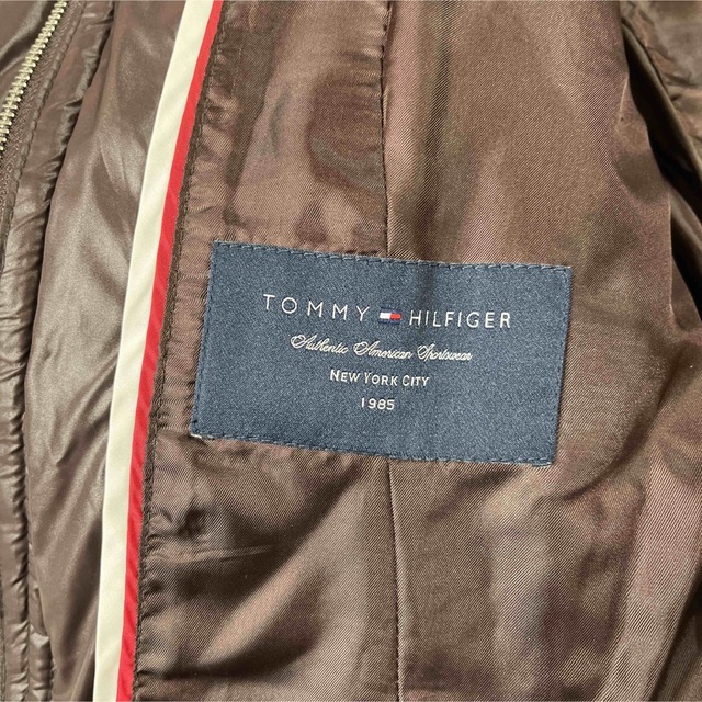 TOMMY HILFIGER(トミーヒルフィガー)の【TOMMY HILFIGER】トミーヒルフィガー（L）ダウンジャケット ベルト レディースのジャケット/アウター(ダウンジャケット)の商品写真