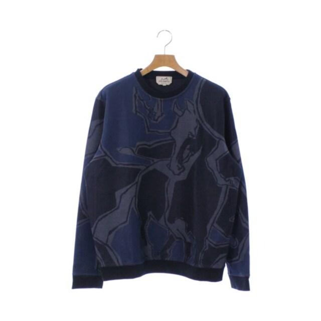 国内初の直営店 HERMES - Hermes エルメス 【古着】【中古】 紺(総柄