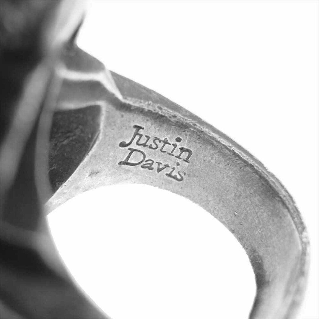 Justin Davis(ジャスティンデイビス)のJustin Davis ジャスティンデイビス リング SRJ190 HERITAGE RING ヘリテージ リング シルバー系【中古】 メンズのアクセサリー(リング(指輪))の商品写真