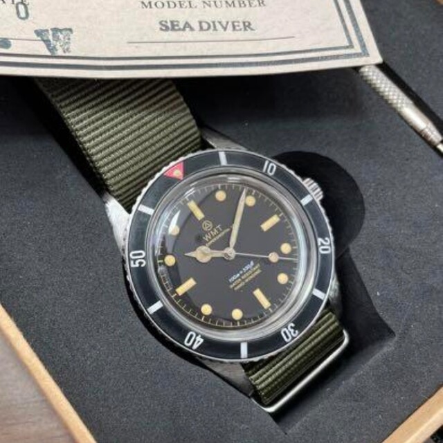 美品】WMT Sea Diver シーダイバー 自動巻きの通販 by ☆Bingo-Star ...