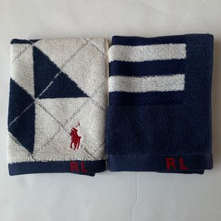 ポロラルフローレン(POLO RALPH LAUREN)のラルフローレンウォッシュタオル2枚セット(タオル/バス用品)