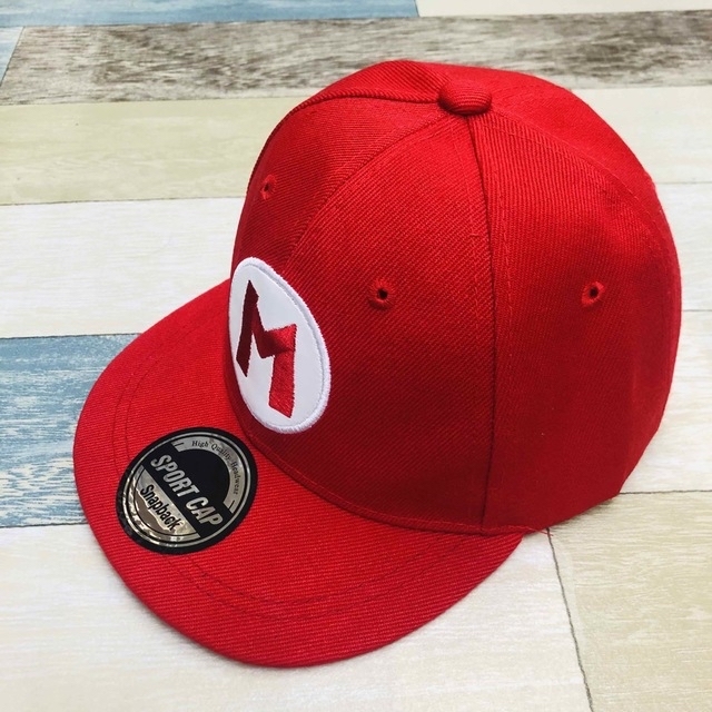 2個セット!マリオ&ルイージ キッズキャップ☆キッズ帽子の通販 2個セット!マリオ&ルイージ キッズキャップ☆キッズ帽子の通販