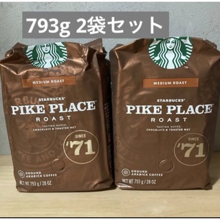 スターバックス(Starbucks)のスターバックス　パイクプレイスロースト　2袋(コーヒー)