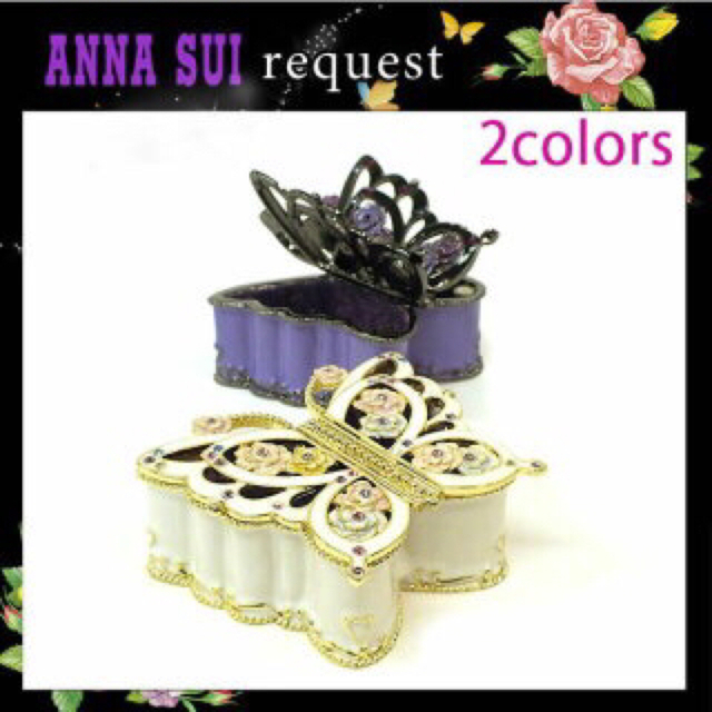 ANNA SUI(アナスイ)のアナスイ　ジュエリーボックス　小物入れ インテリア/住まい/日用品のインテリア小物(小物入れ)の商品写真