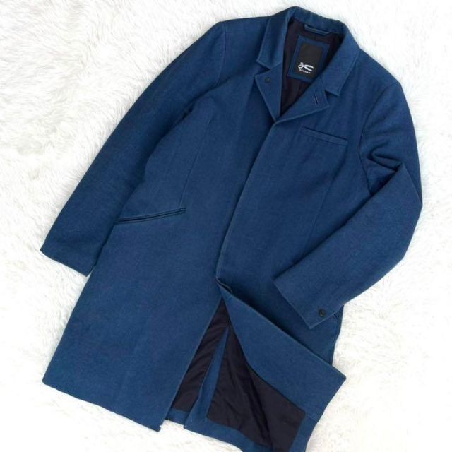 即納爆買い DENHAM - 定価10万『DENHAM』チェスターコート Indigo