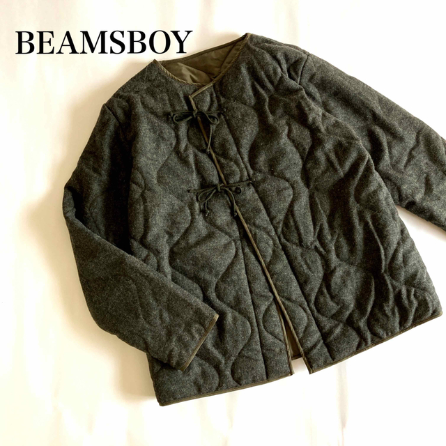 BEAMS BOY - ビームスボーイ コート ジャケット キルティングの通販 by