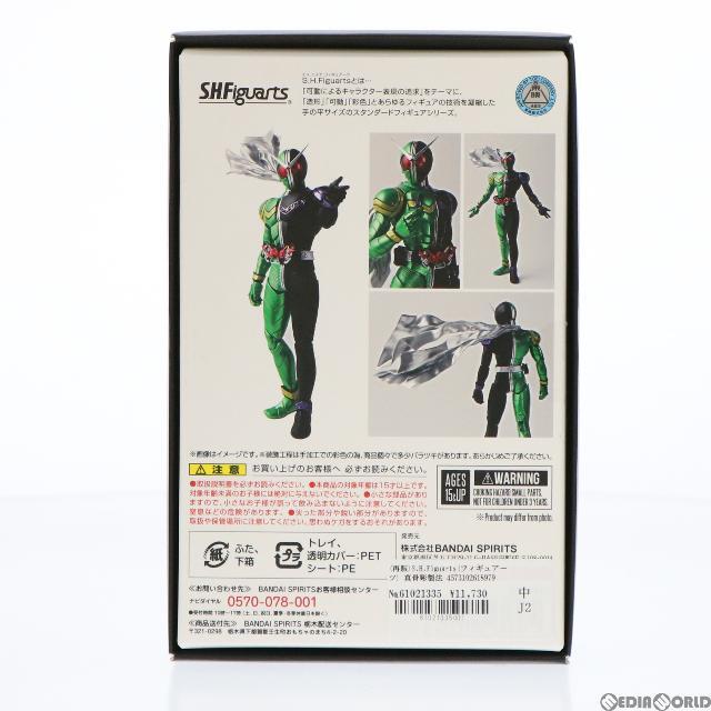 (再販)S.H.Figuarts(フィギュアーツ) 真骨彫製法 仮面ライダーW(ダブル) サイクロンジョーカー 完成品 可動フィギュア バンダイスピリッツ 3