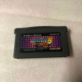 GBA ソフト ロックマンエグゼ 5 チーム オブ ブルース(携帯用ゲームソフト)