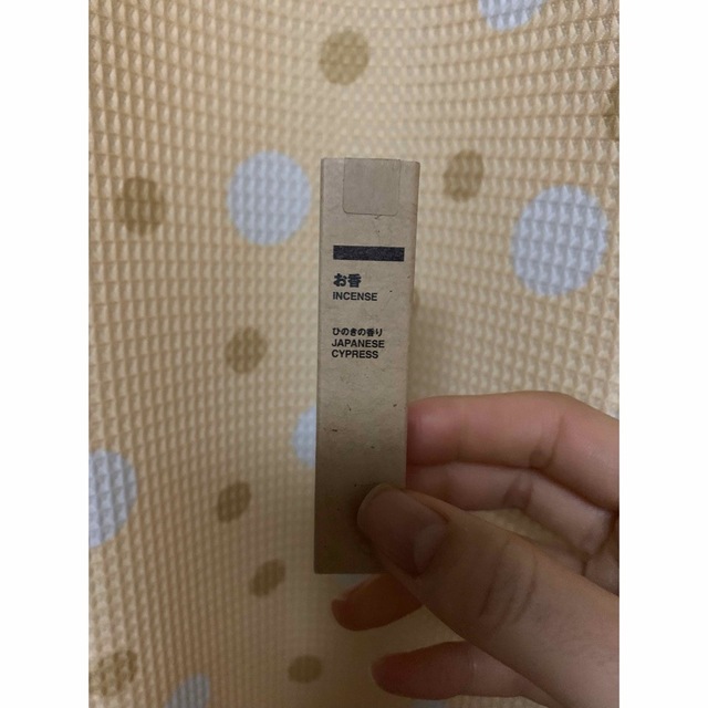 MUJI (無印良品)(ムジルシリョウヒン)の無印良品　お香　ひのき コスメ/美容のリラクゼーション(お香/香炉)の商品写真