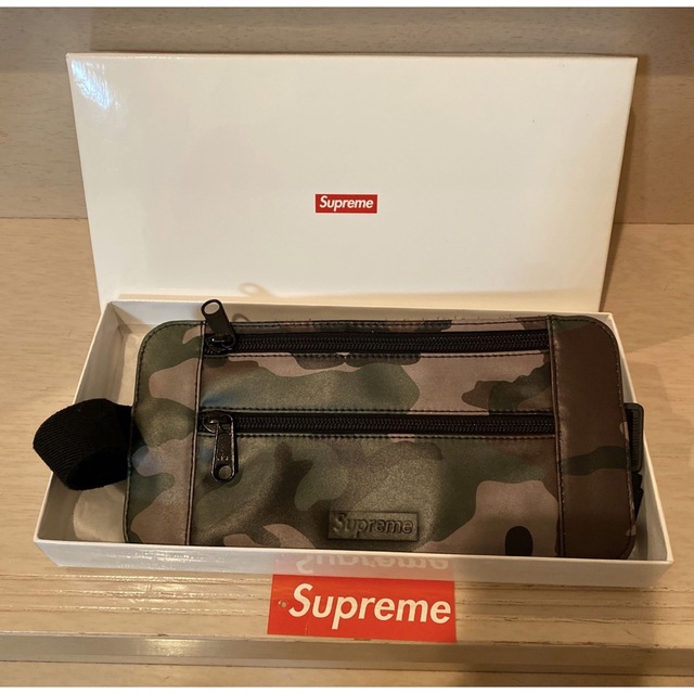 新品 19ss Supreme レザー ウエストバッグ シュプリーム