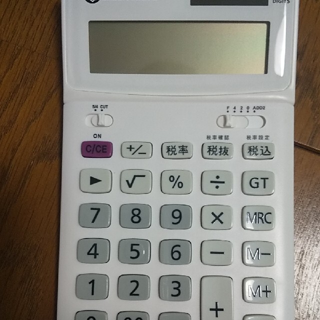 フルオーダー 激レア!! 新品未使用品sharp シャープ CS2128-R 電卓