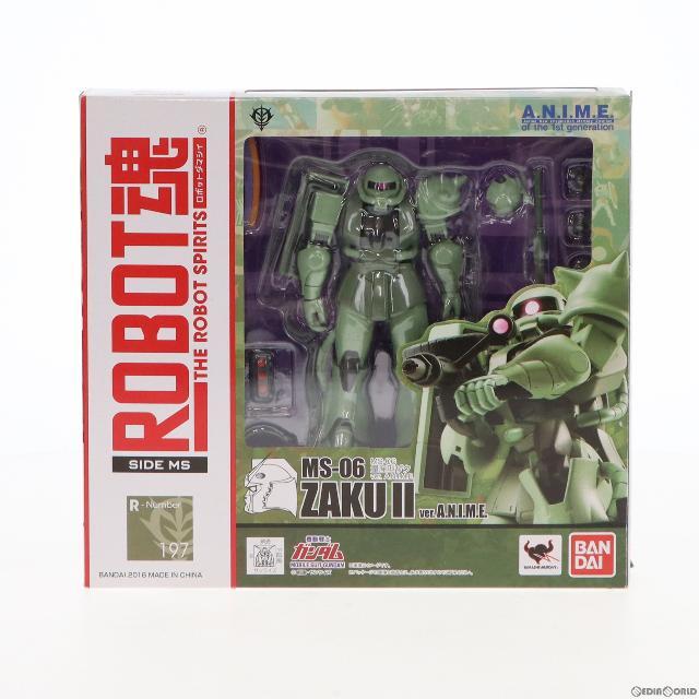 ROBOT魂(SIDE MS) MS-06 量産型ザク ver. A.N.I.M.E. 機動戦士ガンダム 完成品 可動フィギュア バンダイ