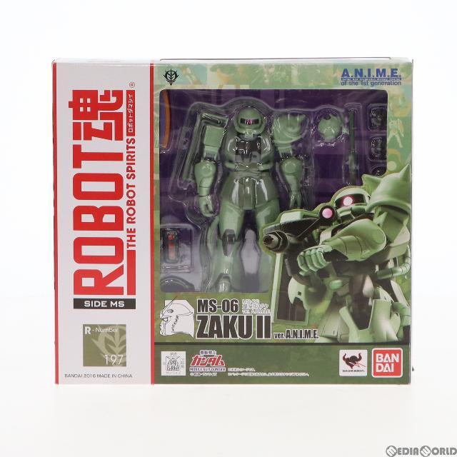 ROBOT魂(SIDE MS) MS-06 量産型ザク ver. A.N.I.M.E. 機動戦士ガンダム 完成品 可動フィギュア バンダイ 1