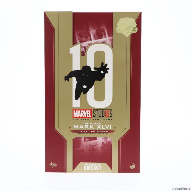ムービー・マスターピース DIECAST アイアンマン・マーク46(コンセプト・アート版) マーベル・スタジオ10周年 シビル・ウォー/キャプテン・アメリカ 1/6 完成品 可動フィギュア ホットトイズ限定(MM#489D25) ホットトイズ | フリマアプリ ラクマ