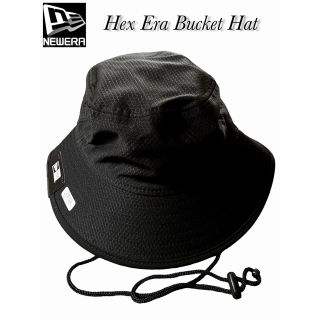 ニューエラー(NEW ERA)のnew era  バケットハット　メンズ　レディース    黒　【新品】(ハット)