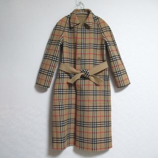 バーバリー(BURBERRY)の【Burberrys  バーバリーズ】ノバチェック リバーシブル コート(ピーコート)