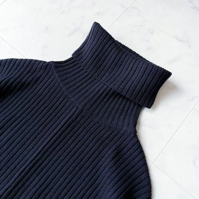 DEUXIEME CLASSE(ドゥーズィエムクラス)の極美品✨ ドゥーズィエムクラス Over Size RIB タートルプルオーバー レディースのトップス(ニット/セーター)の商品写真