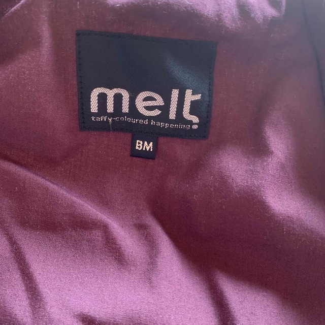 melt.(メルト)のmelt ノーカラーシープボアライト　ジャケット キッズ/ベビー/マタニティのキッズ服女の子用(90cm~)(ジャケット/上着)の商品写真