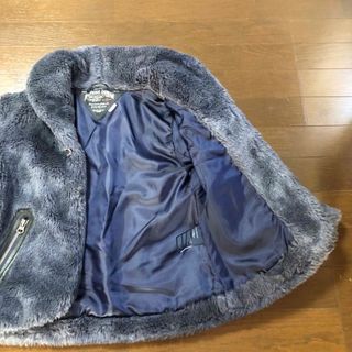 トミーヒルフィガー(TOMMY HILFIGER)の【美品】TOMMY HILFIGER DENIM❗️ フェイクファーコートXS(毛皮/ファーコート)