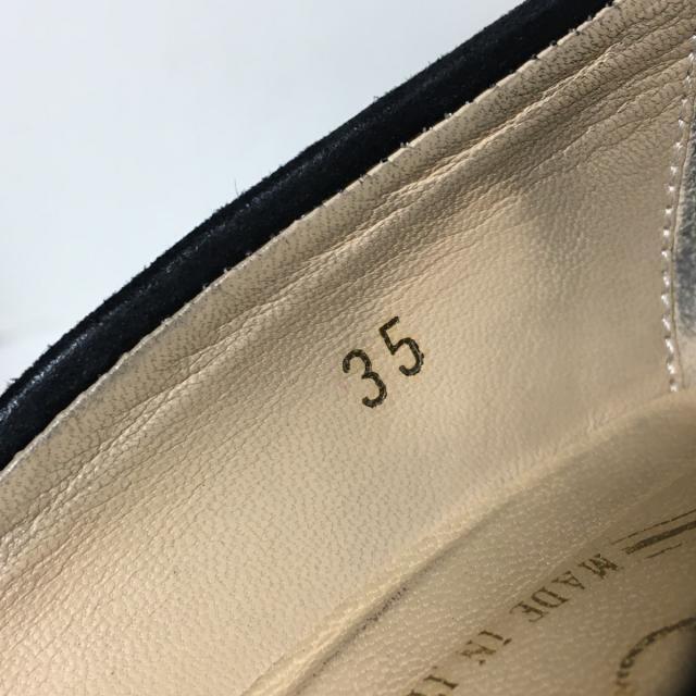 TOD'S(トッズ)のトッズ パンプス 35 レディース - 黒 レディースの靴/シューズ(ハイヒール/パンプス)の商品写真