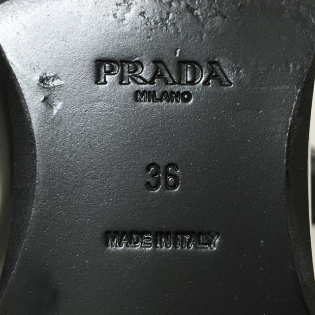 PRADA(プラダ)のプラダ ローファー 36 レディース 1D882L レディースの靴/シューズ(ローファー/革靴)の商品写真