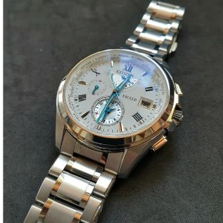 CITIZEN EXCEED AT9050-58A 電波 ソーラー 腕時計 | www.innoveering.net