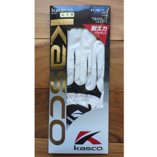 キャスコ(Kasco)のKasco ゴルフ　グローブ　レフティ用　右手装着用　未使用(ゴルフ)