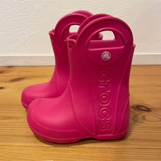 クロックス(crocs)のクロックス　キッズ　レインブーツ　15cm(長靴/レインシューズ)