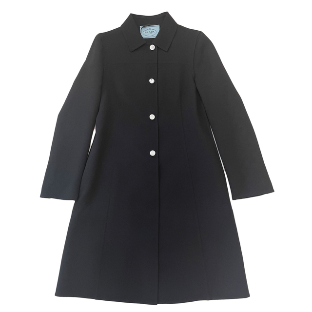 人気定番の PRADA - 新品プラダPRADA1枚仕立て ロングコートジャケット