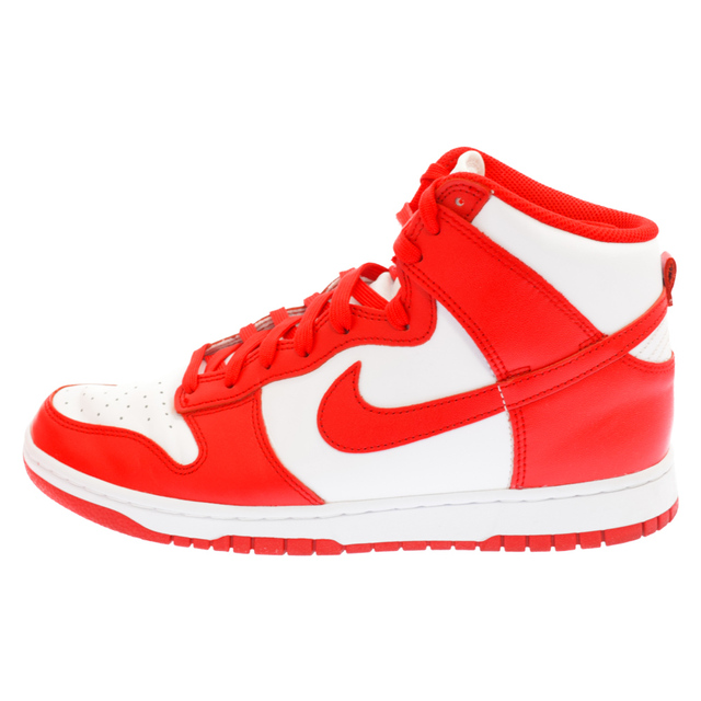 NIKE(ナイキ)のNIKE ナイキ DUNK HI RETRO ダンクハイ レトロ ハイカットスニーカー レッド US10/28cm DD1399-106 メンズの靴/シューズ(スニーカー)の商品写真