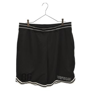 シュプリーム(Supreme)のSUPREME シュプリーム 22SS Faux Croc Basketball Short フェイク バスケットボールショーツ ブラック(ショートパンツ)