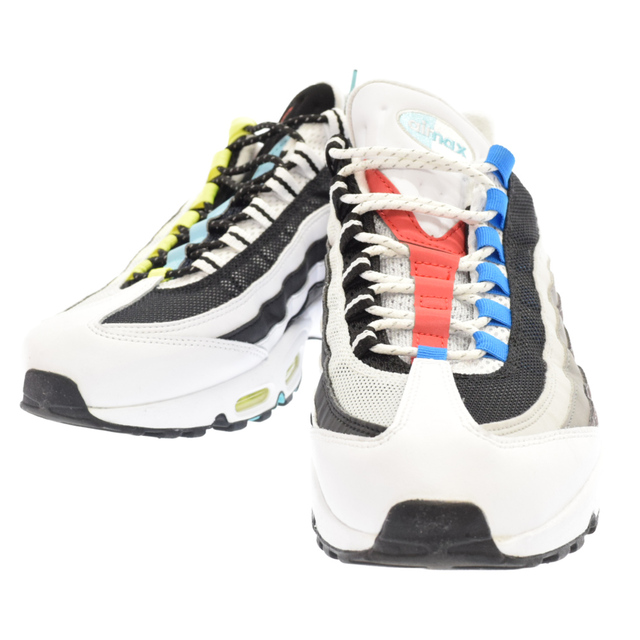 NIKE ナイキ AIR MAX 95 QS GREEDY エアマックス95 ローカットスニーカー グリーディ ホワイト/マルチ CJ0589-001 US9.5 2