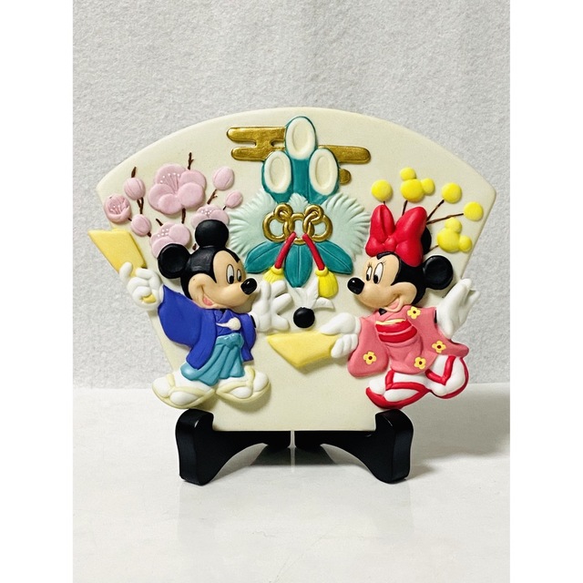 【 希少 】Disney ミッキー & ミニー 陶器製羽子板 お正月飾り | フリマアプリ ラクマ